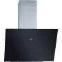 Bomann DU 7606.1 G campana extractora de pared, 60 cm, extracción/recirculación, LED, negro/acero inoxidable