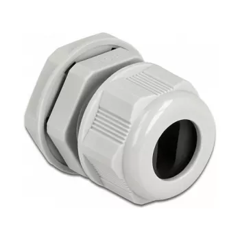 Prensaestopas DeLOCK 60386 gris plástico 2 uds.