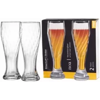 Vaso de cerveza de trigo ritzenhoff & breker NOA 0,66 l apto para lavavajillas, altura 225 mm