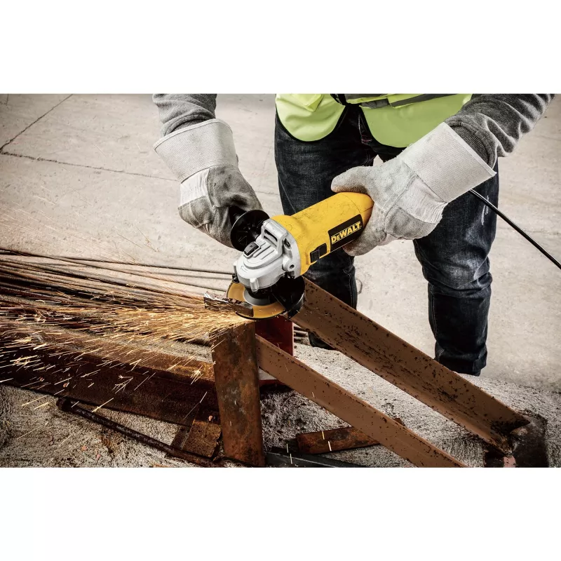 Amoladora angular DeWalt DWE4117-QS, 950 W, disco de 125 mm, 12.000 rpm, 1,99 kg