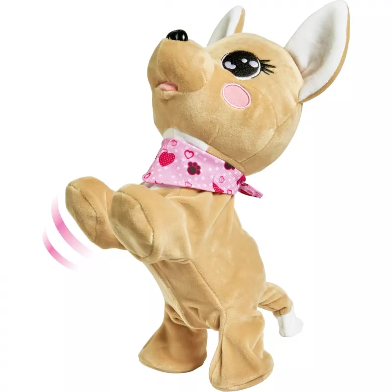 ChiChi LOVE Baby Boo, peluche beige/rosa, 30 cm
