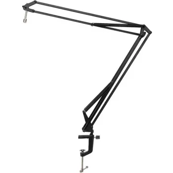 Soporte de sobremesa con brazo Mackie DB-100 negro para mesas de mezclas compactas y equipos de estudio