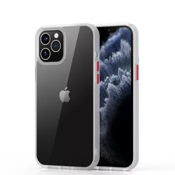 Funda protectora antigolpes Devia Shark Series para iPhone 12 Pro Max, blanco