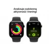 Smartwatch Apple Watch Series 11 GPS + Cellular 46mm caja de titanio Slate correa deportiva negra M/L