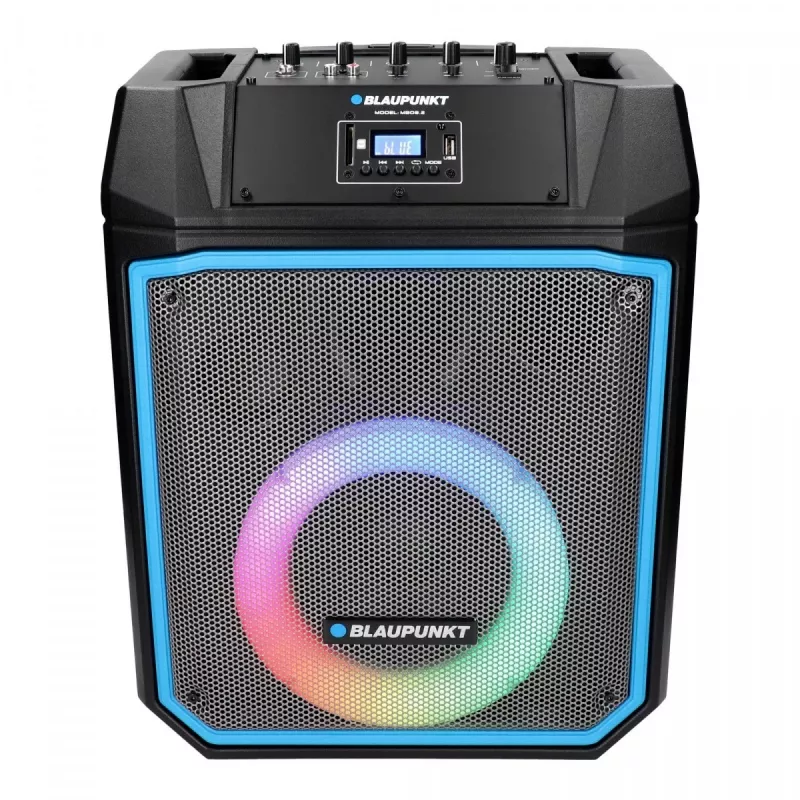 Sistema de audio MB08.2 PLL FM USB/SD/BT karaoke LED