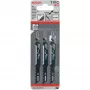 Bosch T 111 C hoja de sierra de calar de acero al carbono (HCS) 3 uds.