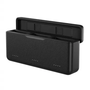 Cargador de tres canales Telesin S0-BCG-02-TIS para DJI Action4/3/5pro — estación de carga para 3 baterías