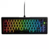 Teclado gaming mecánico preensamblado 65% GLORIOUS GMMK 3 — diseño ISO, interruptores Fox, negro