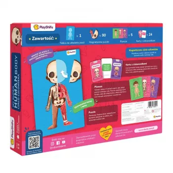 Set de juego educativo Dante My Super Human Body — set interactivo de aprendizaje de anatomía