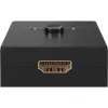Goobay 58485 Conmutador HDMI manual 2 a 1, 4K 30 Hz, Negro