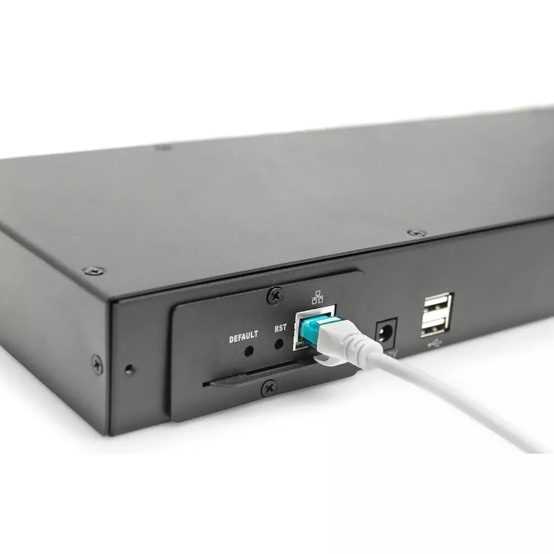 DIGITUS Professional DS-72216 - Conmutador KVM - 16 x conexiones KVM - Montaje en rack (DS-72216)