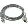 Zebra CBA-R08-S07ZBR cable serie gris 2,1336 m RS232 DB9