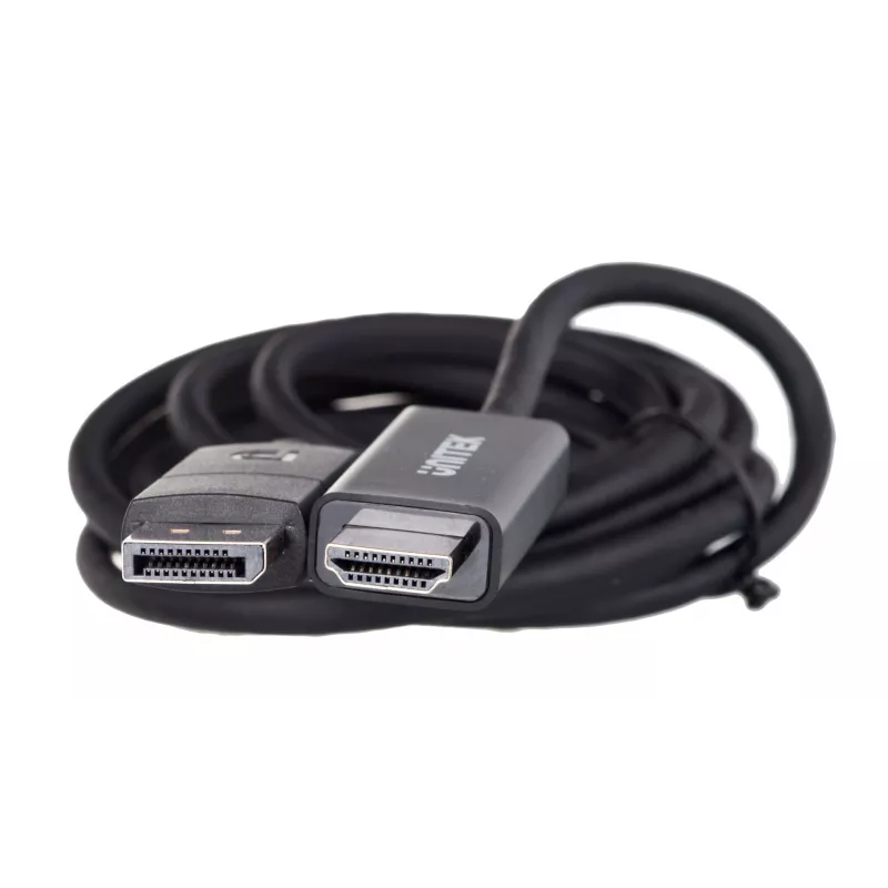 Cable UNITEK DisplayPort 1.2, HDMI, 4K@60 Hz, 1,8 m, V1608A
