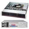 Supermicro SC216 BAC-R920LPB - Rack - montaje en rack - 2U - ATX mejorado y ampliado - SATA/SAS - Hot-Swap 920 vatios - negro