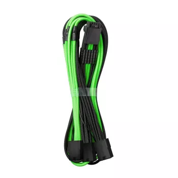 Cable CableMod 12VHPWR a 3× PCIe ModMesh 45 cm, negro/verde claro