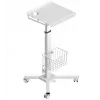 Soporte móvil de escritorio ajustable NB blanco LMG30-W Onkron