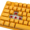 Teclado gaming Ducky One 3 TKL USB QWERTY inglés amarillo