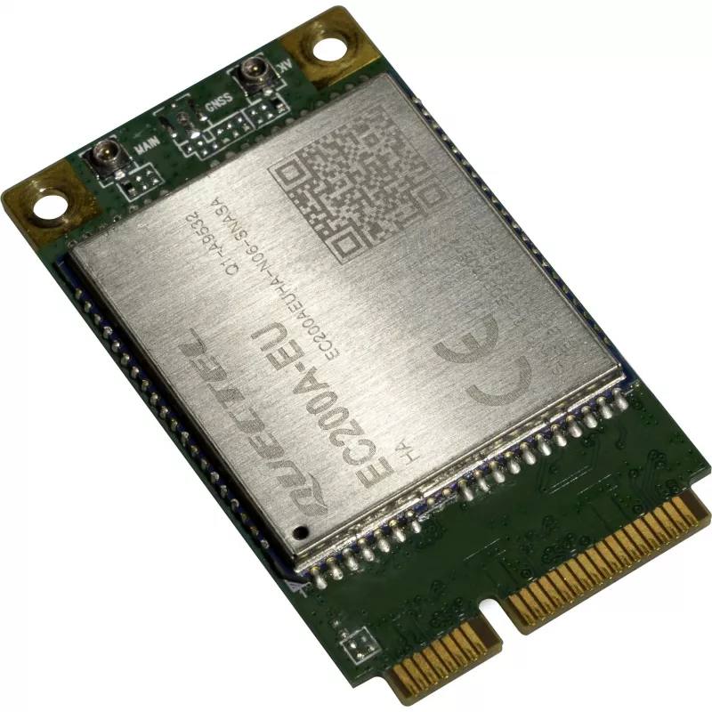MikroTik R11eL-EC200A-EU tarjeta interna miniPCI-e 2G/3G/4G/LTE, verde