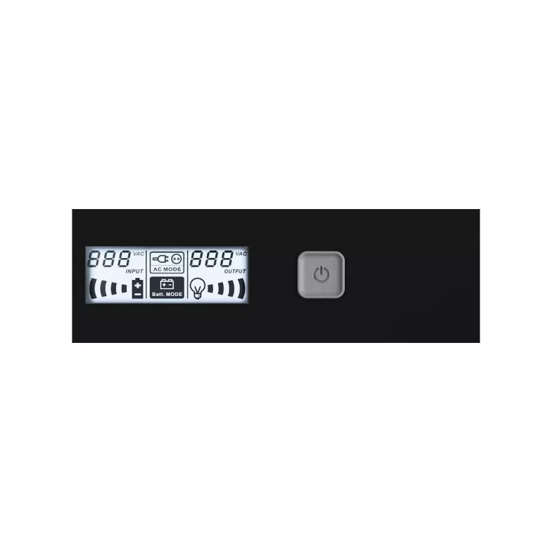 SAI rack Infosec X4 2000 RM Plus 2 kVA / 1200 W, 10 tomas tipo F, LCD, Line-Interactive