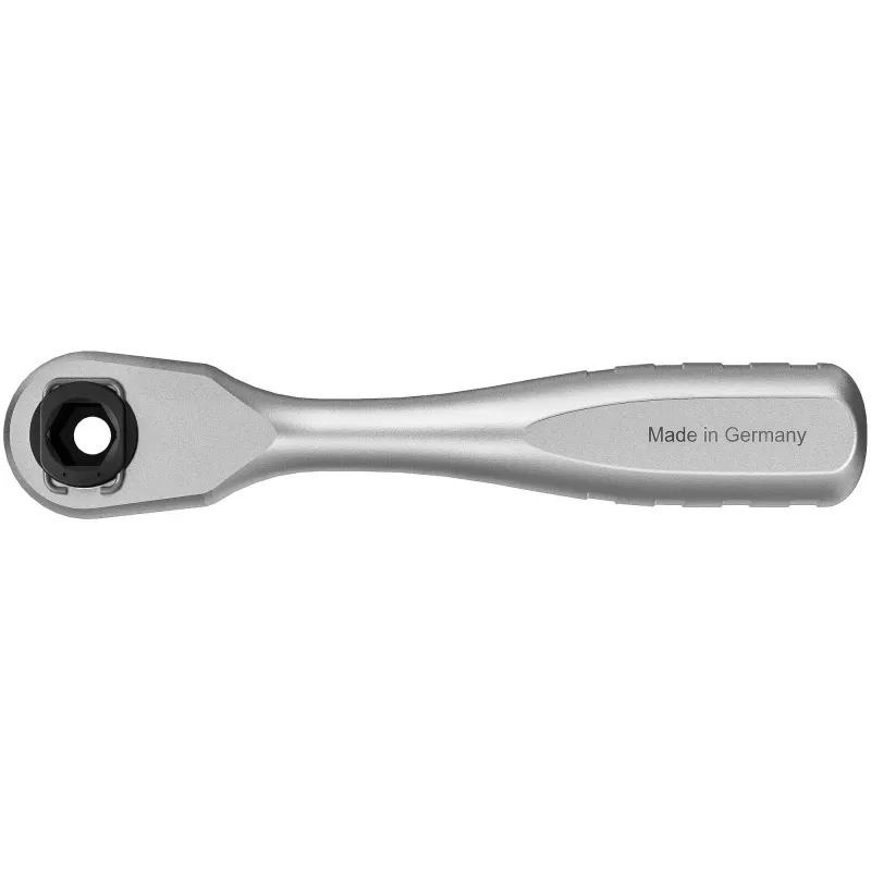 Carraca para puntas 1/4 pulgadas Hazet 863MB, accionamiento cuadrado de 6,3 mm, longitud 90 mm