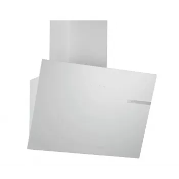 Campana extractora de pared Bosch DWK65DK20, 590×325×690 mm, 550 m³/h, 3 velocidades, 62 dB, blanca, filtro de grasa de aluminio