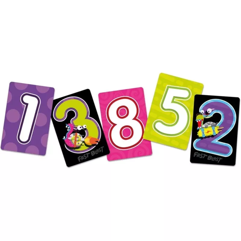 Fast Blast, Juego de cartas