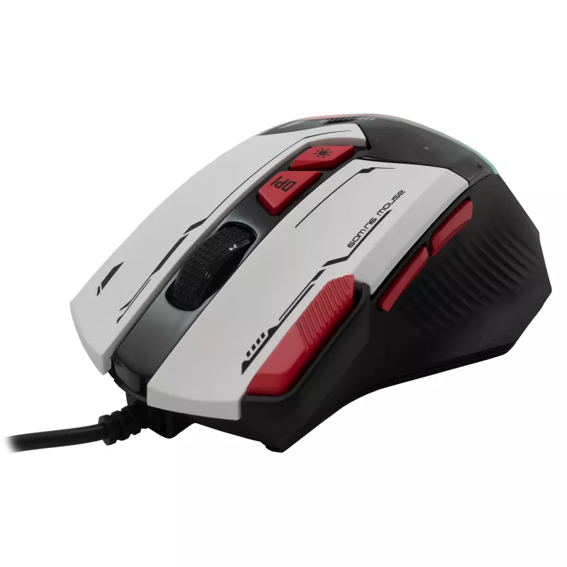 Ratón Baracuda BGM-042 MANTA Blanco USB