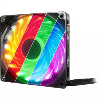 INTER-TECH Argus L-12025 Aura Ventilador para carcasa 120mm ARGB