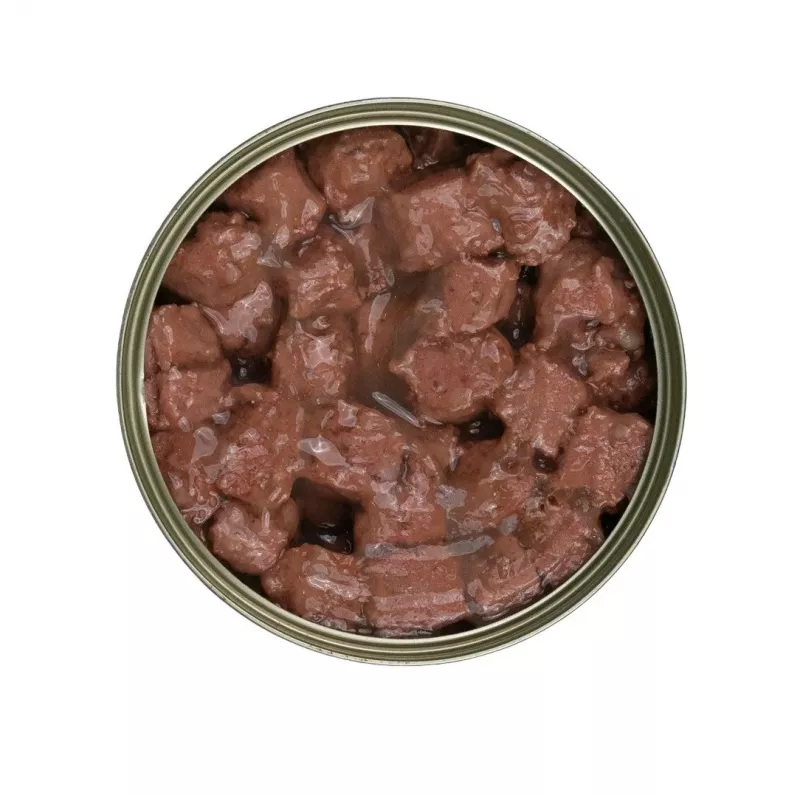 TufTuf comida húmeda para gatos, trozos de carne en salsa con vacuno, 415 g
