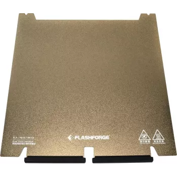 Placa PEI flexible FlashForge G3 ULTRA – plataforma de impresión intercambiable (MPN 20003963001)