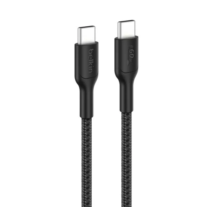Cable gaming Belkin USB-C/USB-C 2 m trenzado Switch 2 ENA008hq2MBK (ENA008HQ2MBK)