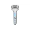 Depiladora Panasonic ES-EY90A503, uso en húmedo y en seco, azul/blanco