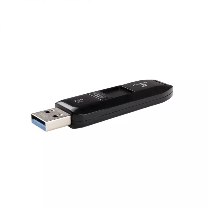 Memoria flash USB PATRIOT Xporter 128 GB USB Type-A 3.2 Gen 1 (80 MB/s) deslizante negra