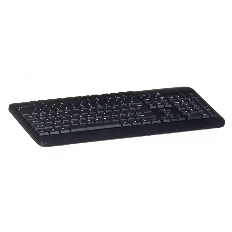 Conjunto inalámbrico de teclado y ratón ESPERANZA Akron TK109 2,4 GHz, receptor USB, Negro