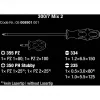 300/7 Mix 2 set de destornilladores Kraftform Plus (negro/verde, 7 piezas, Lasertip)