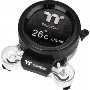 Refrigeración líquida Pacific MX2 Ultra Bloque de agua para CPU, cobre, sensor de temperatura LCD de 2,1