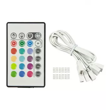 Synergy 21 Set completo tira LED flexible Dekoline 36 RGB USB
