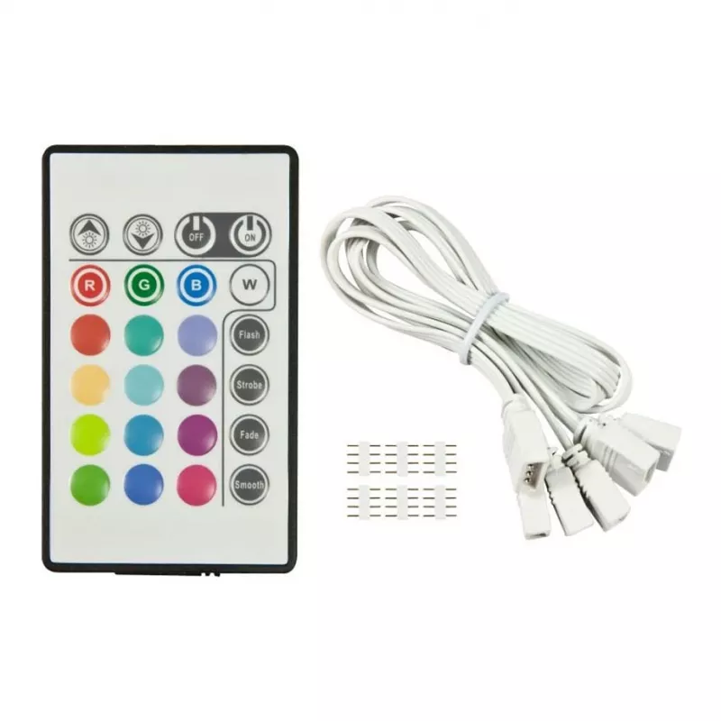 Synergy 21 Set completo tira LED flexible Dekoline 36 RGB USB
