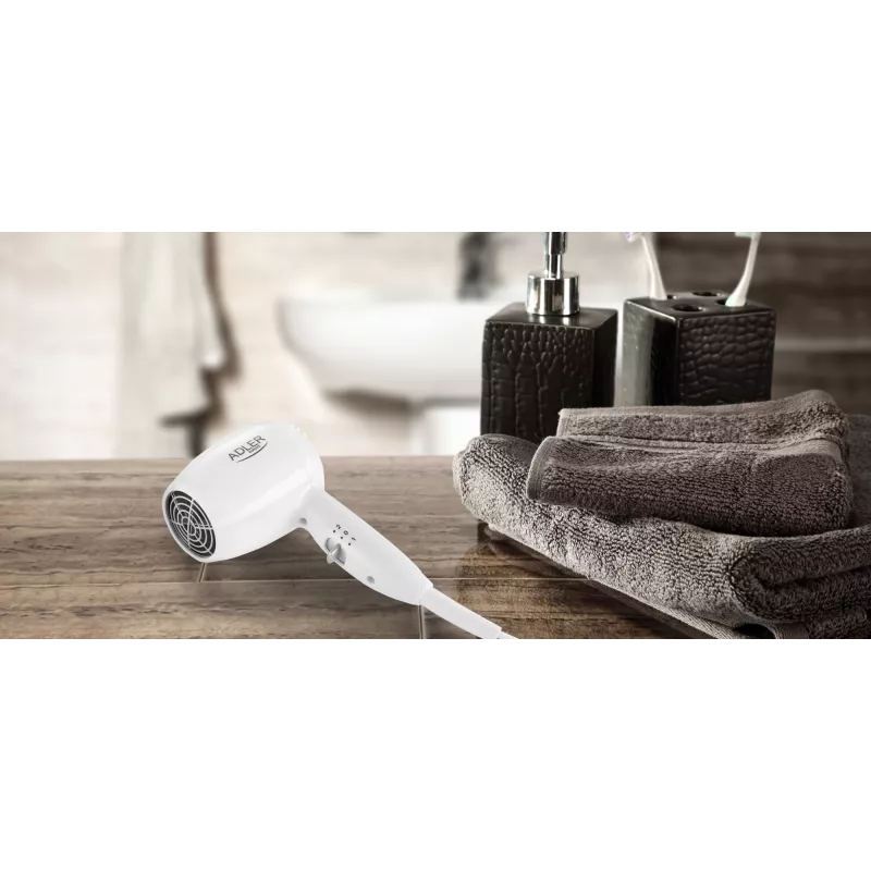 Secador de pelo Adler AD 2252 1600 W Blanco
