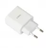 Cargador rápido USB Type-C de interior IBOX C-37, 20W, USB‑C PD 3.0, salida 3 A, blanco