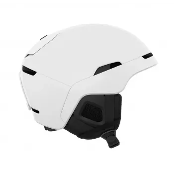 Casco abierto POC Obex MIPS — carcasa rígida In-Mold, M/L (55–58 cm), carcasa exterior ABS, espuma EPS, blanco mate, 500 g