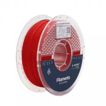 Bobina de filamento Gembird PLA 1,75 mm Rojo 1 kg para impresión 3D