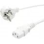 ROLINE GREEN cable de alimentación con protección - C13 LSOH 0,8 m blanco - cable de alimentación/fuente de alimentación - 0,8 m