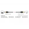 Cable DisplayPort DeLOCK 85658 1 m negro