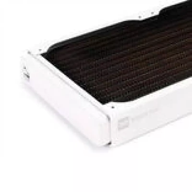 Radiador de refrigeración líquida 240 mm Alphacool NexXxoS HPE‑30 — blanco