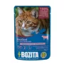 Bozita Sterilised trozos de vacuno en gelatina, comida húmeda para gatos, 85 g