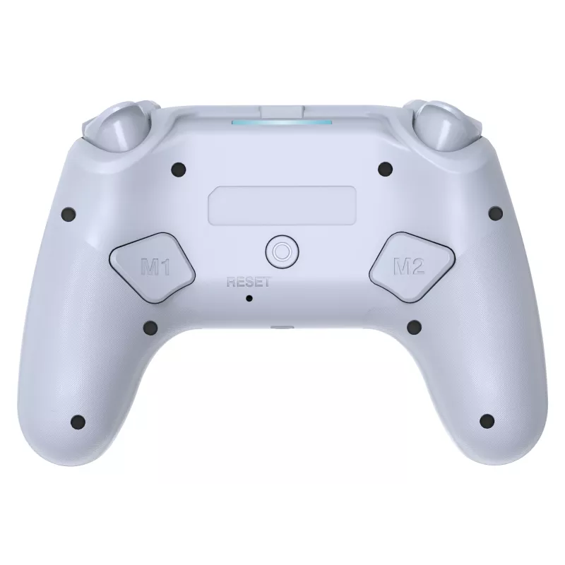 Mando inalámbrico LED SUBSONIC SA5639-2 — para PS4 y PC, blanco, conexión inalámbrica