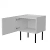 Mesita de noche Cama LUCCA 2 uds. 47x40x52 cm blanco MDF/aglomerado