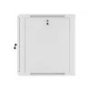 Armario de instalación de pared Lanberg 19'' 12U 600x600mm gris (puerta de cristal)