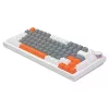 Savio ASTRAL WHITE JADE 3 COLOURS teclado gaming USB QWERTY US International